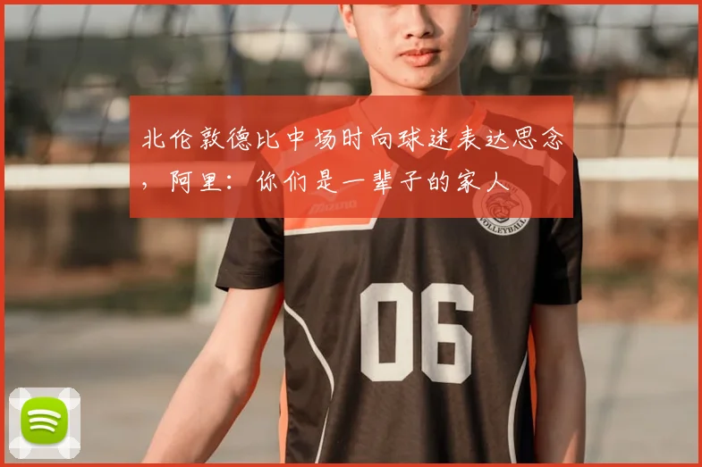 北伦敦德比中场时向球迷表达思念，阿里：你们是一辈子的家人